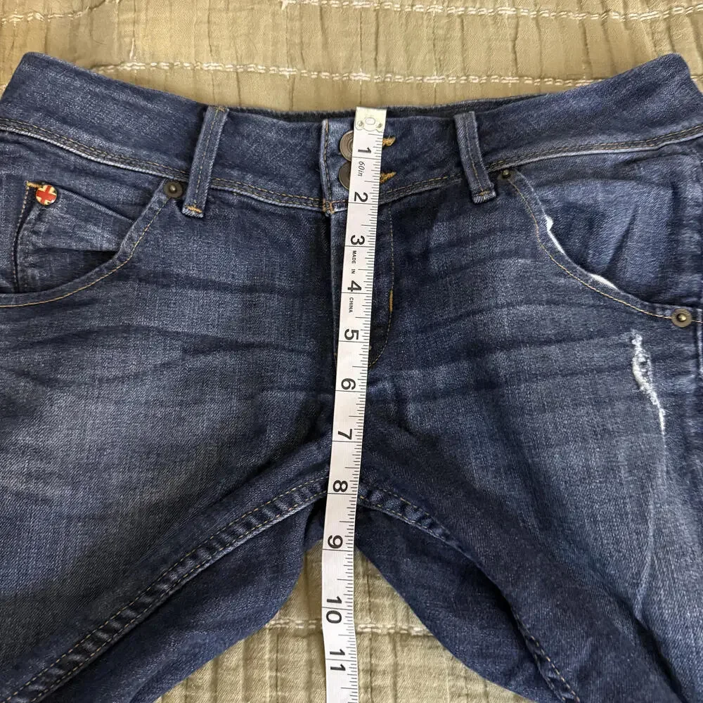 HUDSON Collin Flap Skinny Jean WMS‎ Size 26 Minimalist Core Preppy Modern Luxury